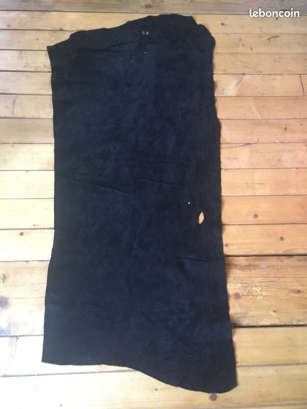 Cuir de cheval noir (image 2)
