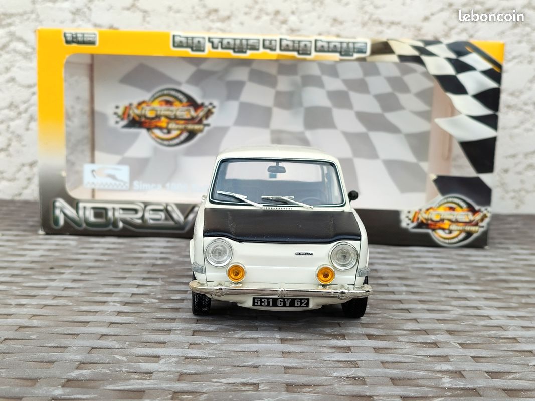 Norev Ancien 1/43 – Simca 1000 Rallye – Série D En Boîte – Bon état