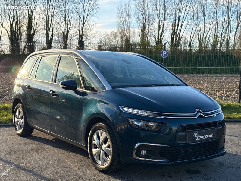 Citroen GRAND C4 SPACETOURER HDI 130CH S&S FEEL * 2020 * 90.000km * 7 PLACES * 1ERE MAIN (image 2)