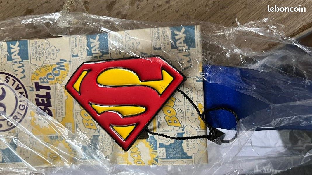 Boucle de ceinture Superman Strass