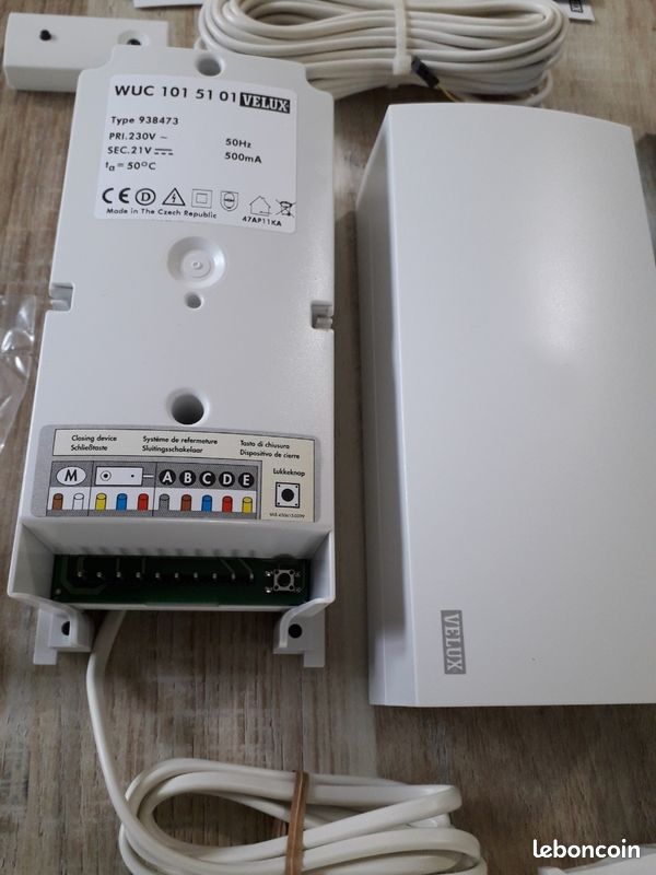 WLI 100 51 01 Velux WLI IR- Empfänger mit Zubehör in OVP