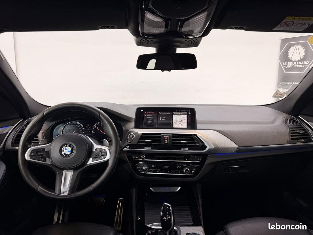 BMW X4 (523 euros/mois) M Sport xDrive 20d 190CV G02 ATTELAGE SIEGES CHAUFFANTS (image 14)