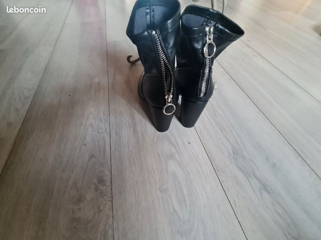 Bottine noire ou kaki (image 4)