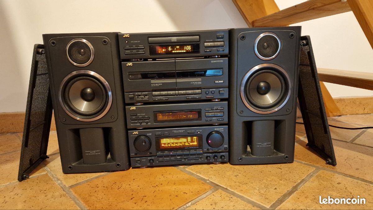 Vintage JVC SEA-22 – Égaliseur Graphique 7 Canaux – Ampli Effet Sonore Argenté