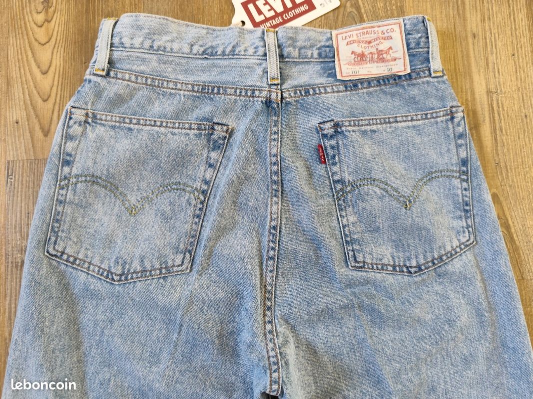 🇯🇵 Jean Levi’s LVC 701 Selvedge Japon 1950s Neuf W30 (image 5)