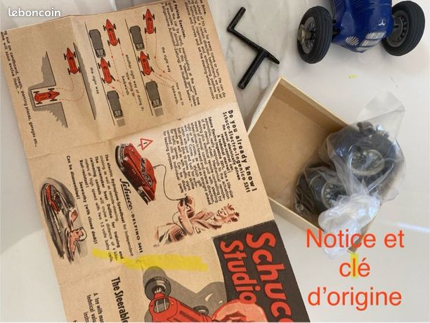 Schuco STUDIO 1050 Voiture Miniature Tôle - D.R. PATENTE, Made In Germany