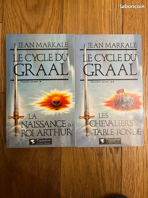 Le cycle du Graal Tome 1 et 2 - Roman de Jean Markale (image 1)
