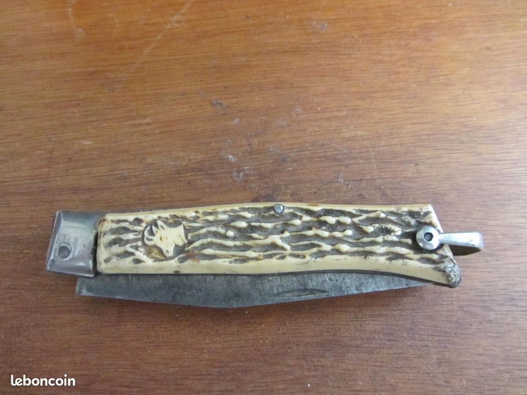 Canif Pradel manche Chamois 1950-1960 (image 2)