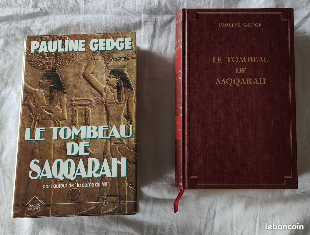 Livre "le tombeau de saqqarah" de Pauline GEDGE (image 1)