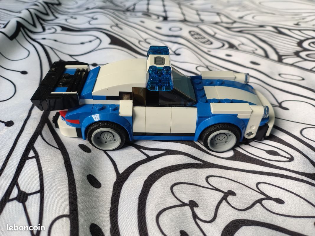 Lego 75895 - 1974 Porsche 911 Turbo 3.0 "Polizei" ou "Police" (100% briques Lego) (image 7)