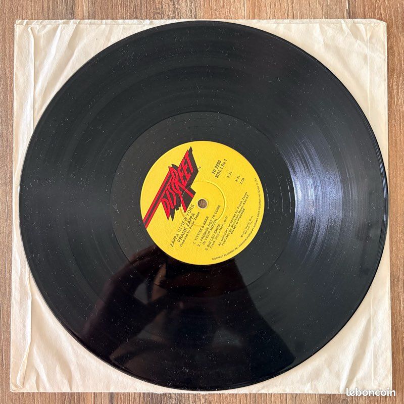 Vinyle - Zappa in New York (image 3)