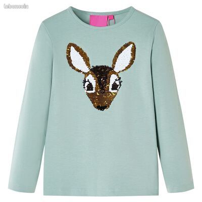 Tee shirt 12 ans pour enfant imprimé tropical