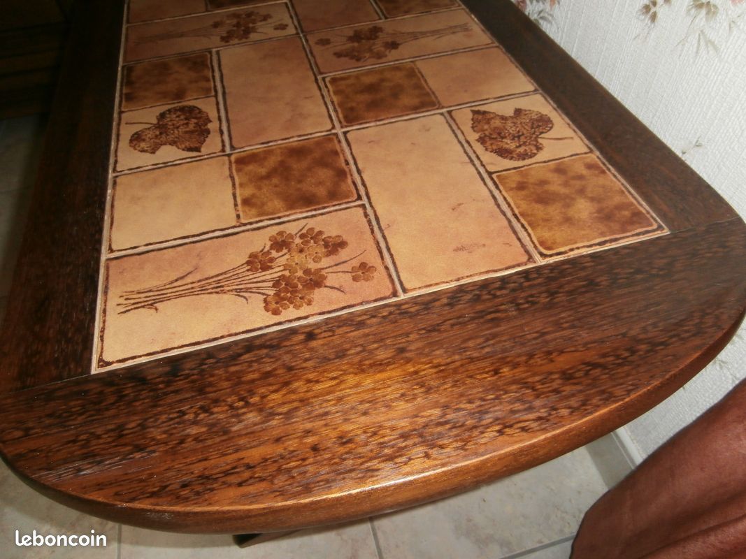 Table basse en chêne (image 2)