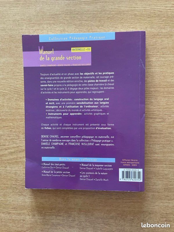 Lot de 2 livres pédagogiques pour la maternelle grande section (image 2)