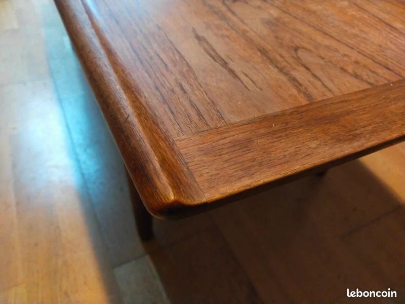 Table basse scandinave teck vintage Grete Jalk (image 2)