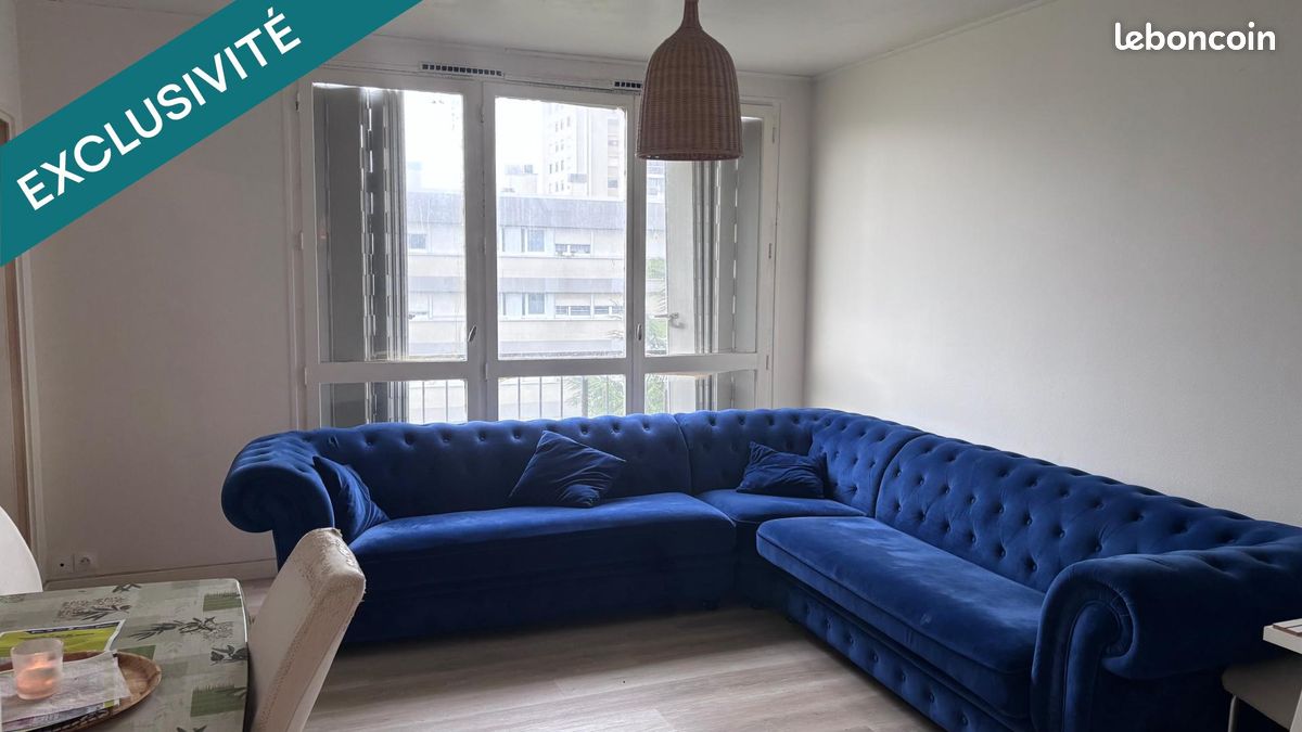 Appartement 3 pièces 66 m² · à Nantes · 66 m² · 107 000 €