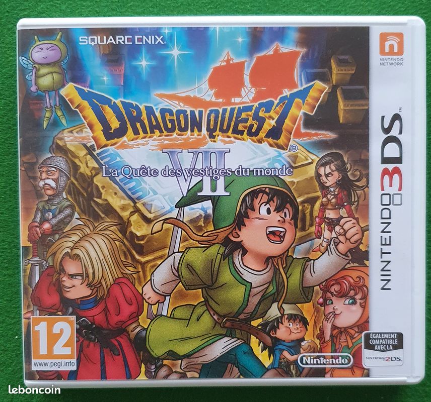 Dragon Quest VII 3ds jeu + boite entière (image 1)