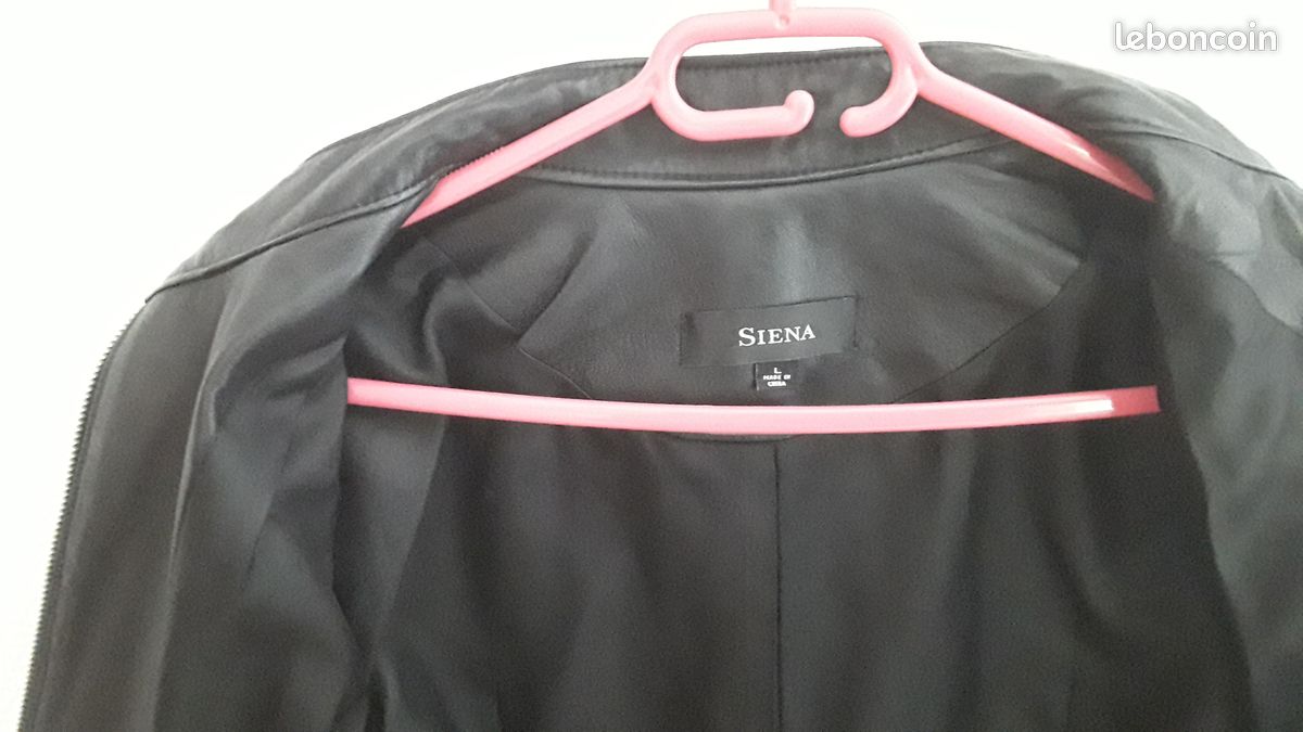 Blouson cuir femme (image 4)