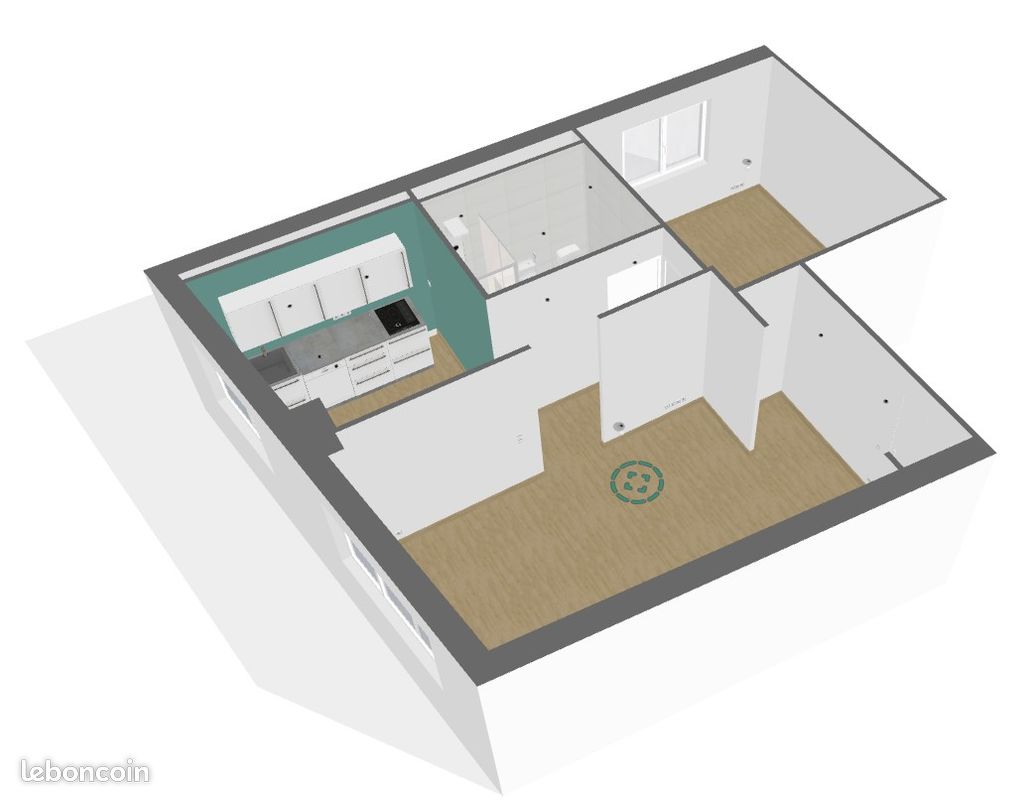 Appartement 2 pièces 45 m² · à Grignan · 45 m² · 695 €