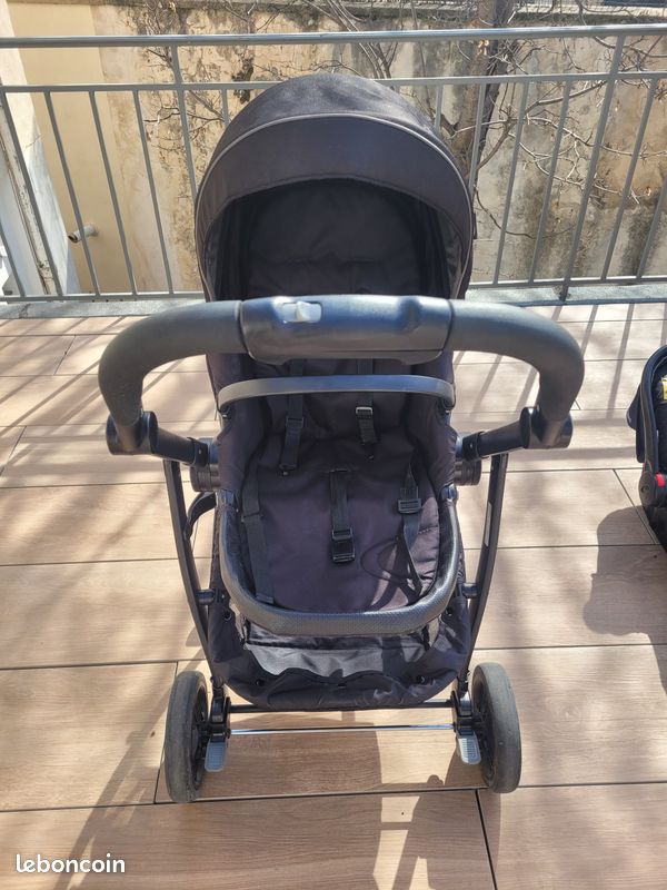 Graco Evo Poussette Et Siege Auto Graco Poussette Duo Evo XT Coque