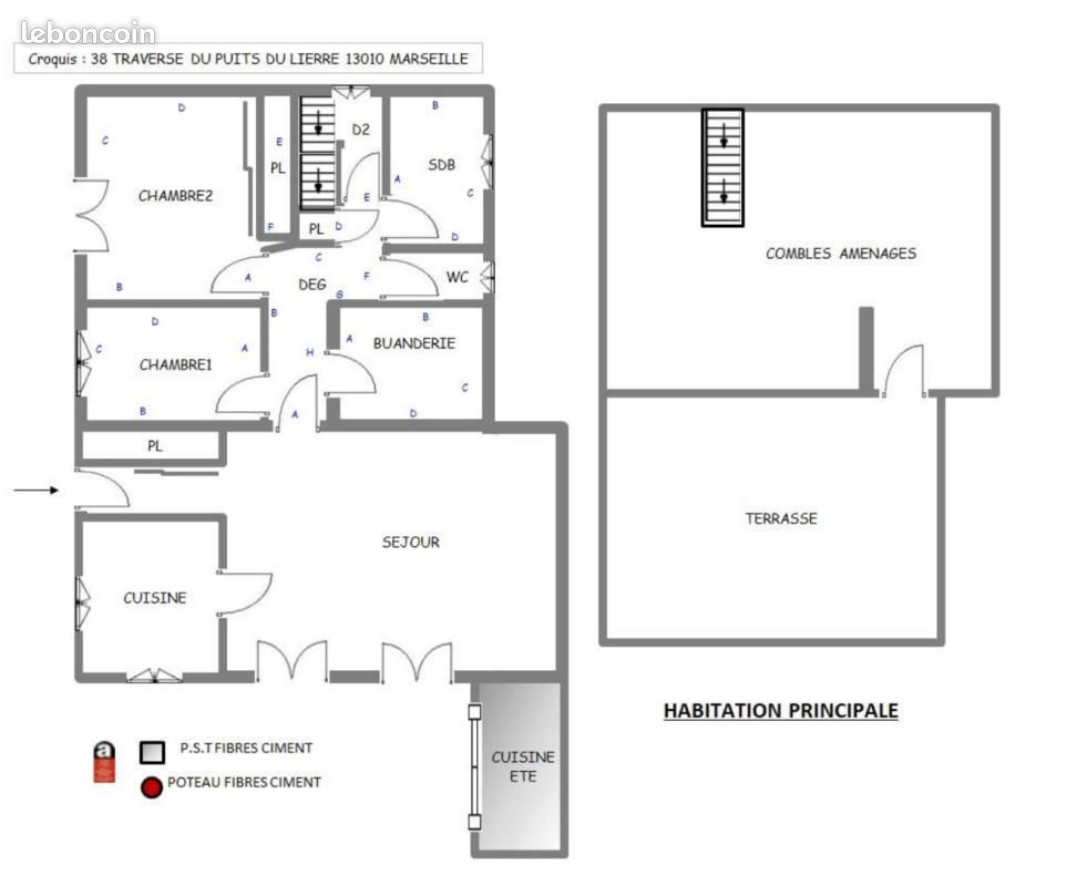 Maison 115 m² Marseille — 3