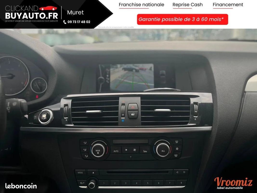 Bmw X3 2.0 D 185 LUXE XDRIVE BVA réf 127 (image 15)