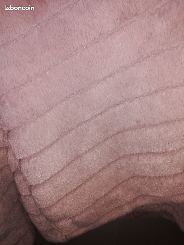 Manteau fourrure rose (image 3)