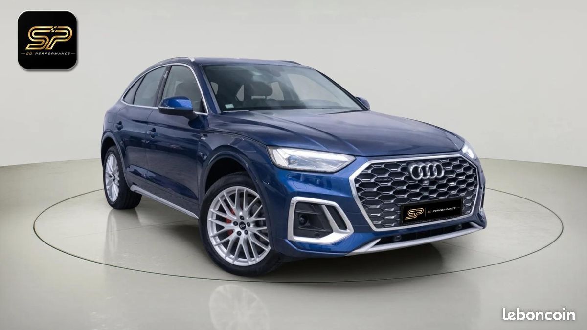 Audi Q5 SPORTBACK 40 TDI quattro S line S-Tronic 204 ch * Matrix LED * GPS MMI Touch * ACC * Sièges Chauffants Avant/Arrière * Attelage * 20 Pouces (image 2)