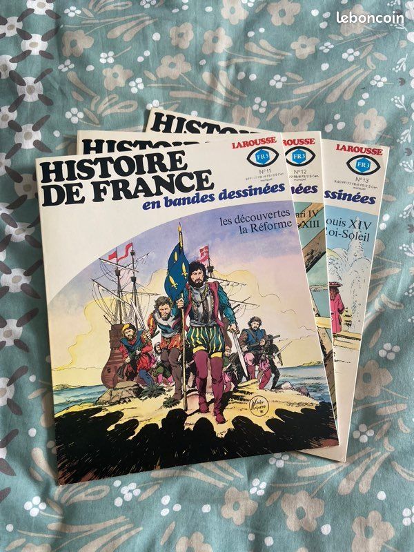 Lot de 3 BD Histoire de France Larousse (image 1)