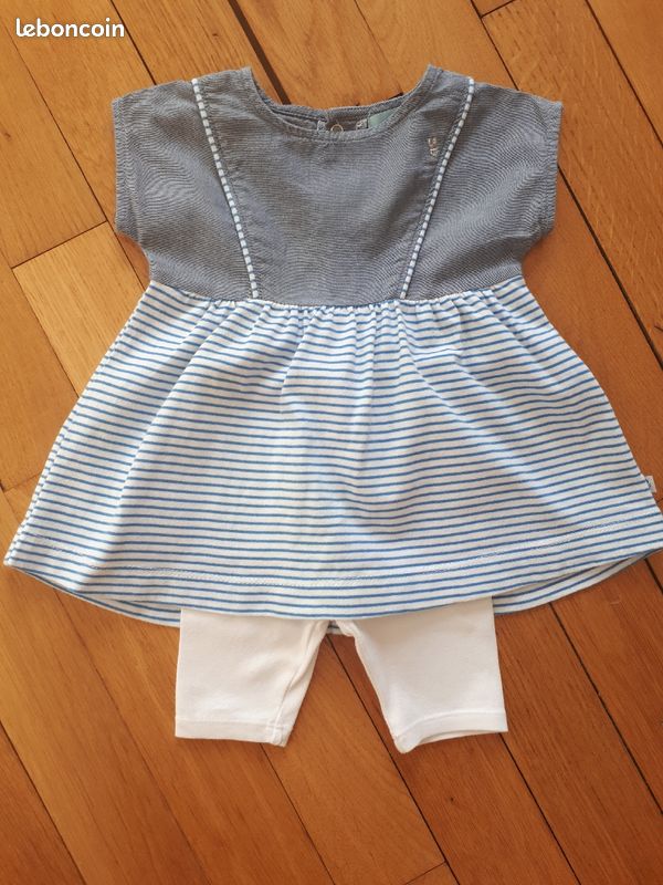 Robe+legging obaibi 3 mois (image 1)
