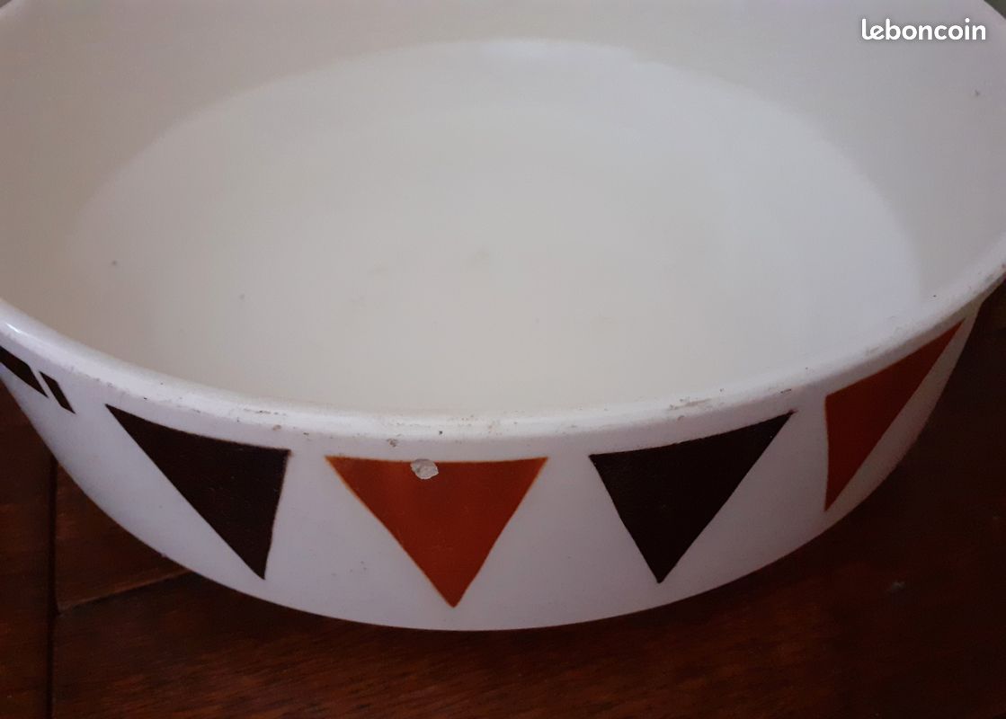 Ensemble de toilette art deco faïence Salins Les Bains - E. Charbonnier (image 9)