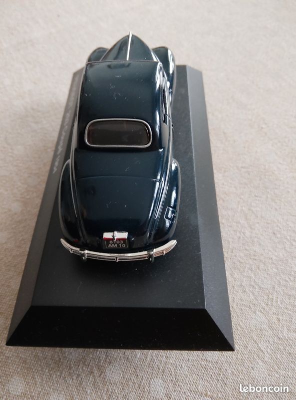 Peugeot 402 Saloon 1938 - Modèle Réduit 1/43 En Résine, Monté, Kit Boîte, état Mint