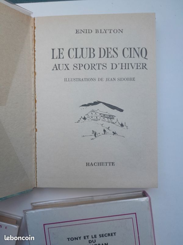 Bibliothèque rose, lot 4 livres (image 6)