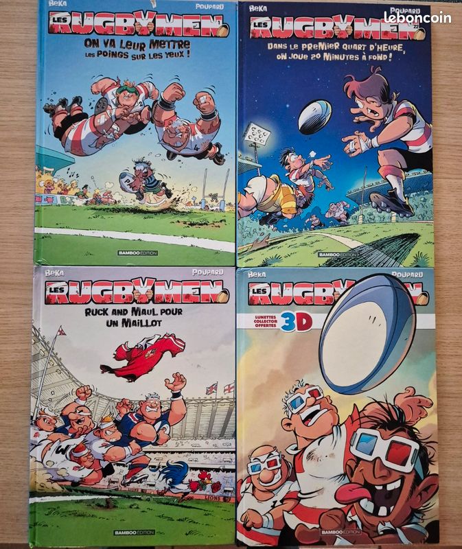 Lot BD les rugbymen (image 1)