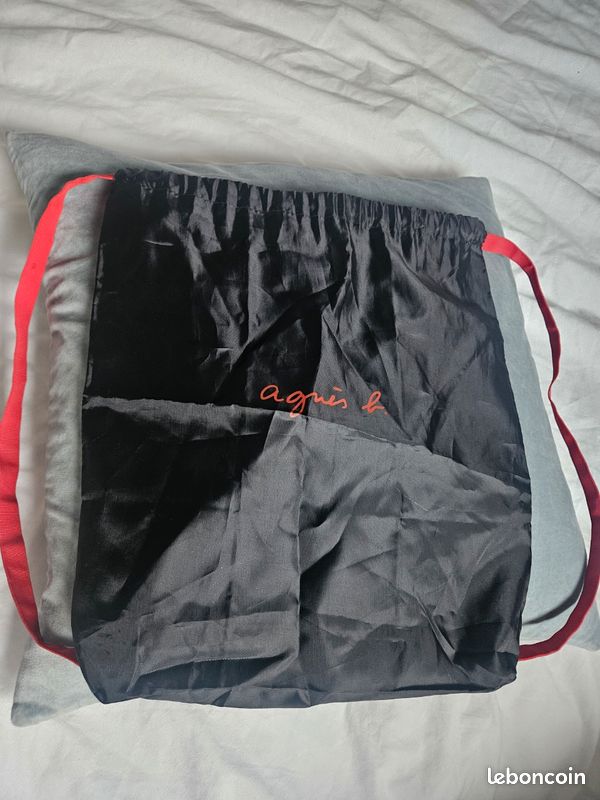 Sac à Dos Portable Agnes B. Style Décontracté Noir - Idéal Business Ou Quotidien