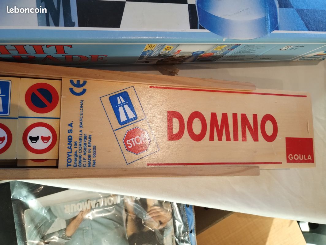 Jeu domino bois (image 1)