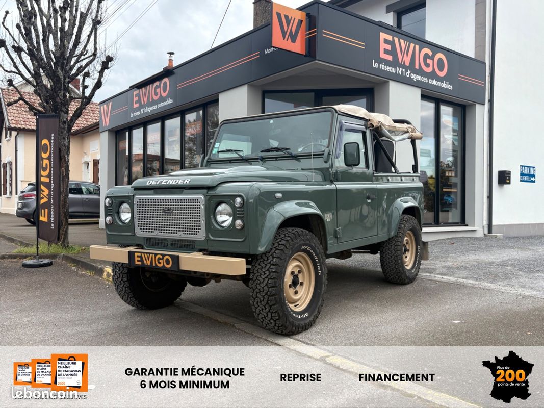 Land rover defender soft top heritage 90 2.4 td 120 ch serie-limitee 4wd / camera de recul / carplay (image 1)