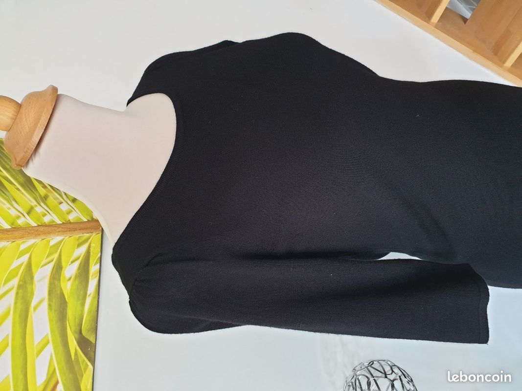 Jolie robe noire légère demi-saison 🌻 Neuve (image 3)