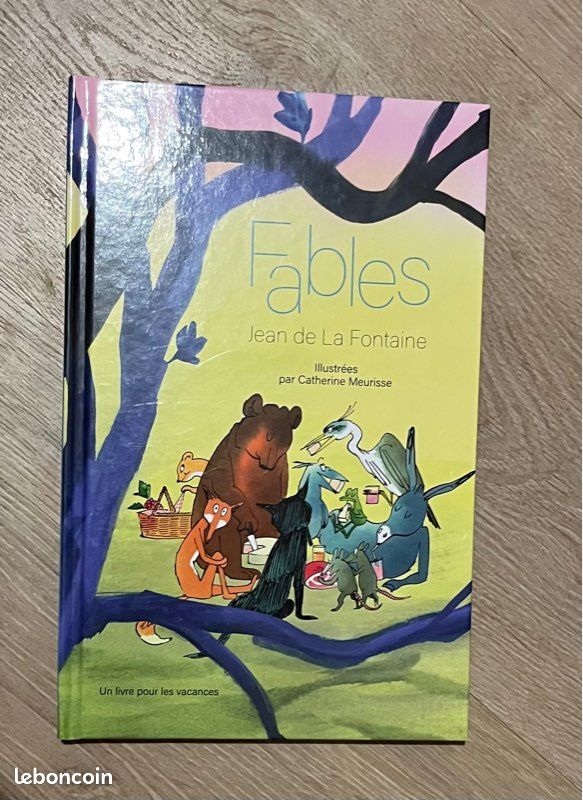 Livre Fables Jean de la Fontaine (image 1)