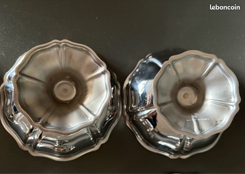 Lot De 6 Coupelles Basses Inox Guy Degrenne – Vaisselle Vintage Made In France