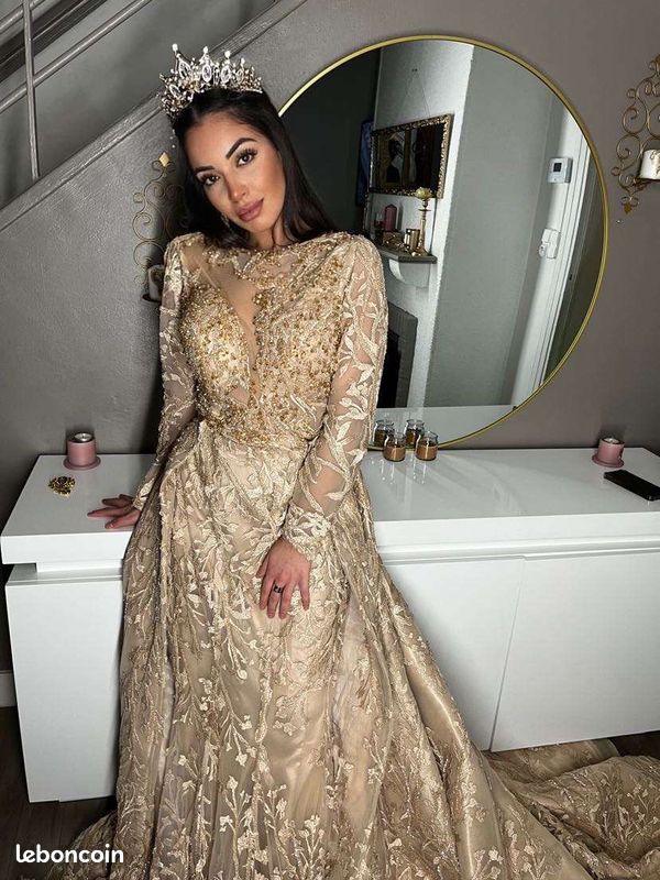 Mariée Robe Soiree Tunisienne 2019 Robes Soirée Rouge Outlet