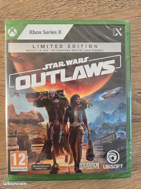 Star Wars: Outlaws édition limitée (PS5, Xbox Series X) [FR] à 19.99
