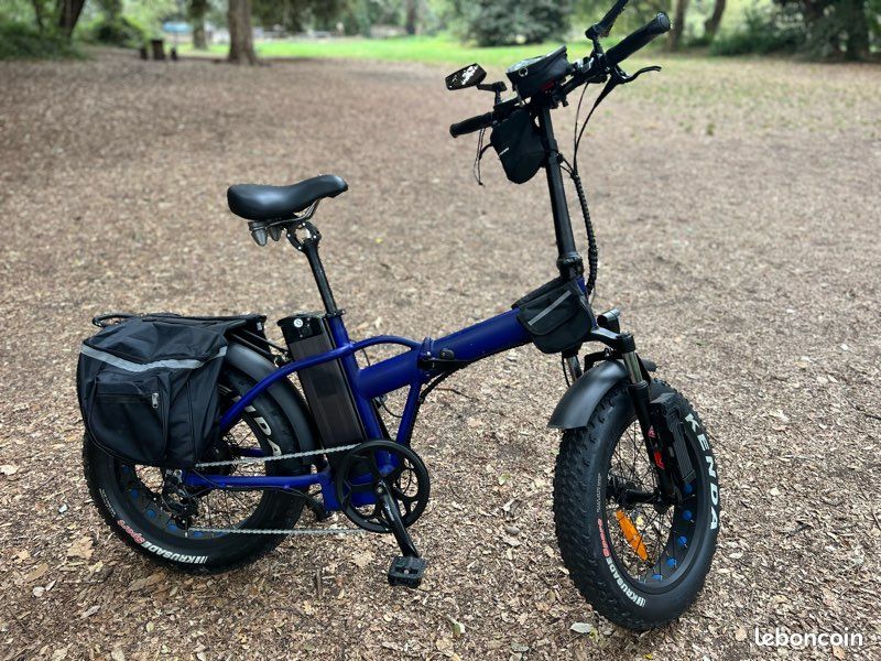 Fat Tire Xiongying Folding Electric Bike Draisienne Enfant