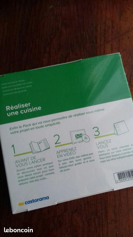 Coffret DVD Castorama "Lancez-vous : réaliser une cuisine" (image 2)