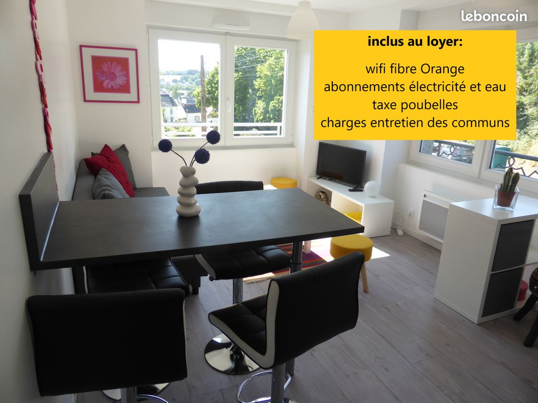 Appartement 2 pièces 32 m² · à Quimper · 32 m² · 590 €/mois