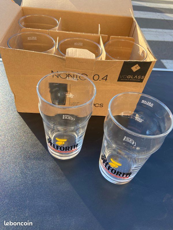 Lot verres à bière Pelforth (image 3)