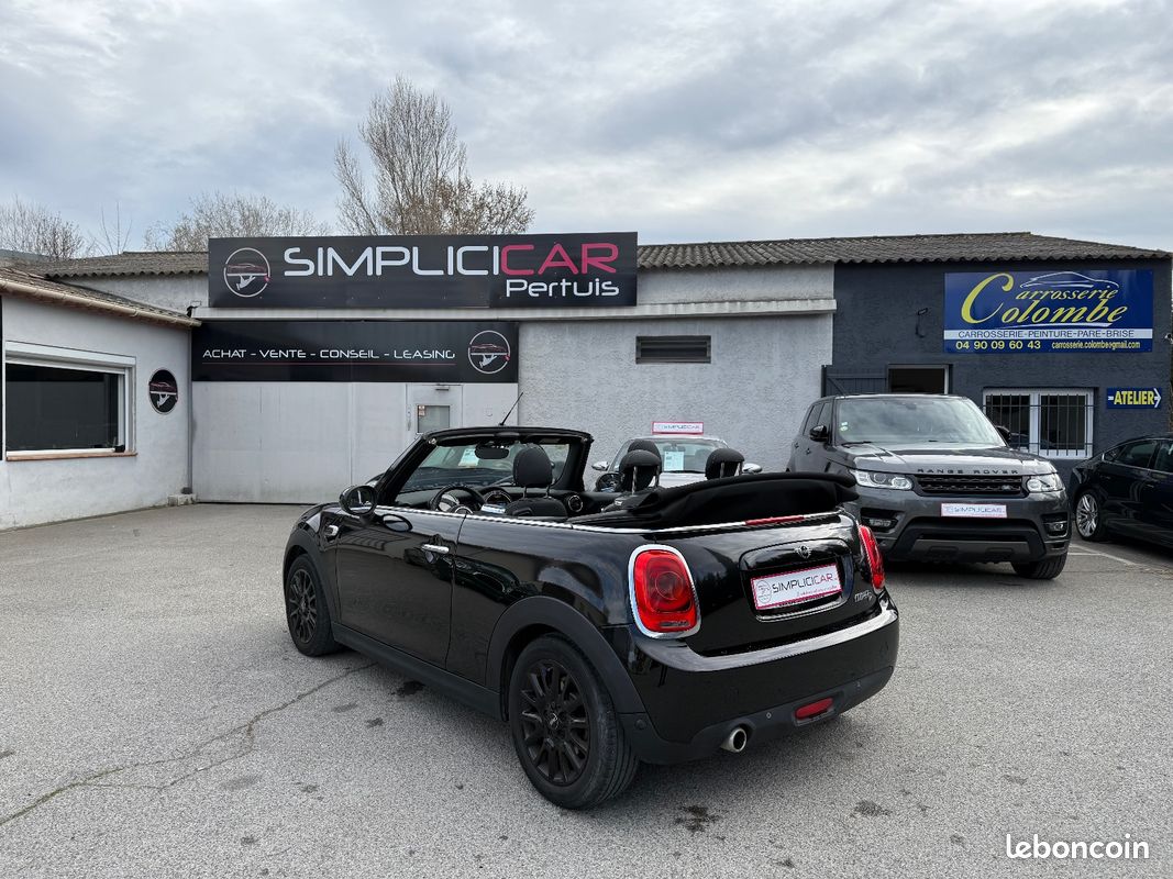 MINI CABRIOLET F57 LCI Cooper D 116 ch BVA7 gps sièges chauffants clim Garantie 12 mois (image 15)