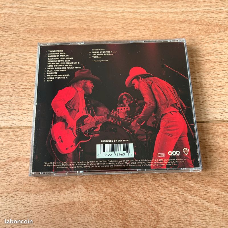 Coffret 2 CD ZZ Top (image 8)