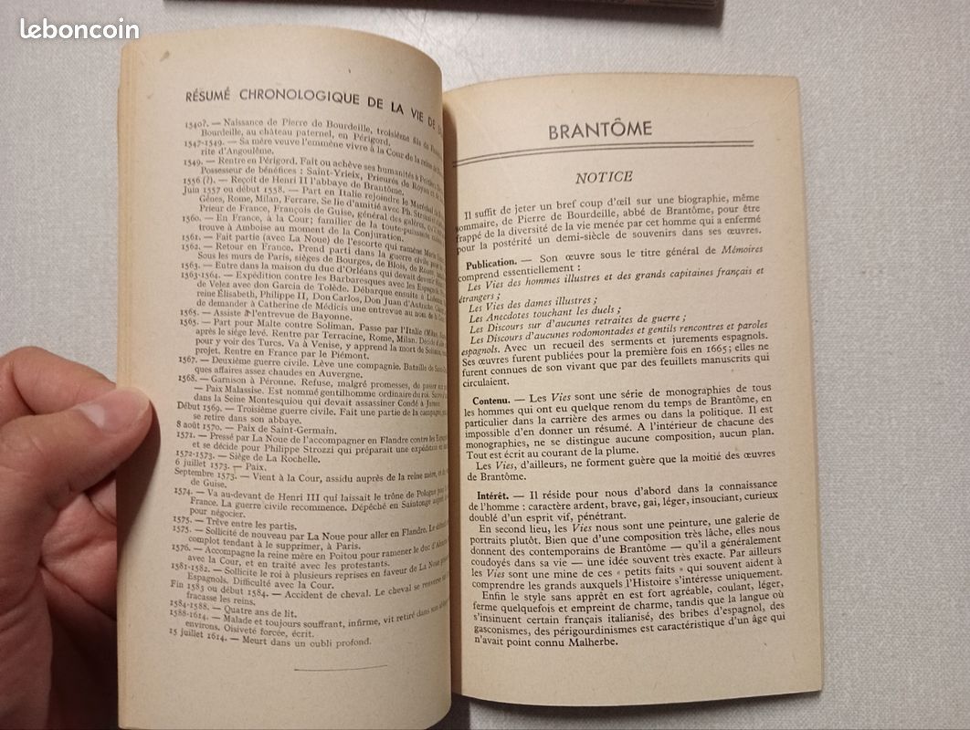 Historiens et mémorialistes du XVI ème siècle, extraits, classiques Larousse (image 5)