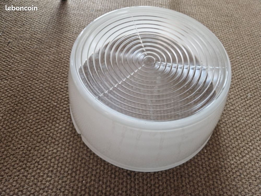 Verre pour plafonnier lampe holophane (image 1)